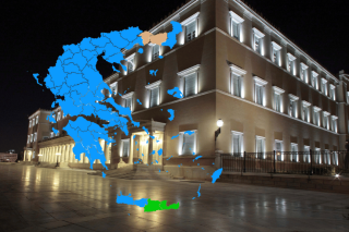 Βουλή- εκλογικός χάρτης